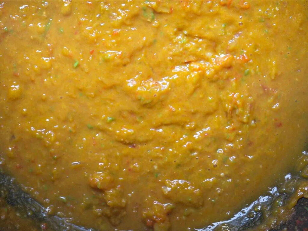 blended pumpkin curry